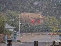 有一种壮美的冬日，叫做巨峰飘雪