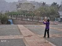 有一种壮美的冬日，叫做巨峰飘雪