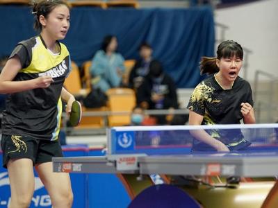 恭喜！陈幸同/钱天一夺得乒乓全锦赛女双冠军