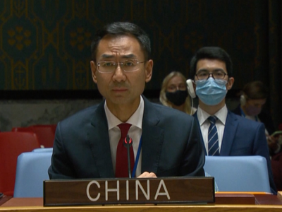 中国代表：大量流入乌克兰的武器存在转让风险，中方始终主张停火止战