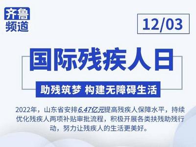 国际残疾人日 | “温暖山东”照亮残疾人的心灵