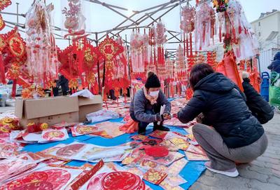 沙子口大集实拍：一场比一场火