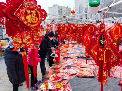 沙子口大集实拍：一场比一场火