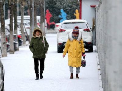 今日长江沿线有小到中雪，下周还将有一次冷空气影响我国北方地区