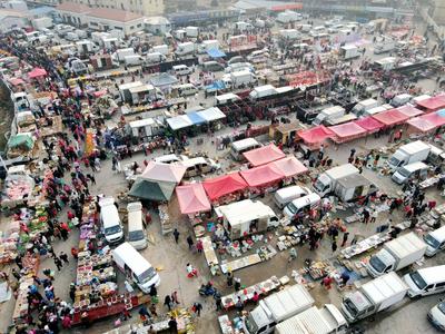 沙子口大集实拍：一场比一场火