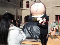 中山路的“大艺术家”们超可爱！你打卡了吗