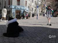 中山路的“大艺术家”们超可爱！你打卡了吗