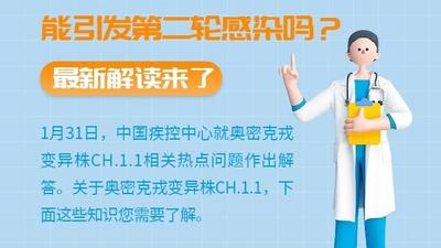 CH.1.1毒株致病性更强？最新解读来了