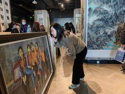 首展！国家艺术基金“大河滔滔：黄河文化美术作品展”开幕