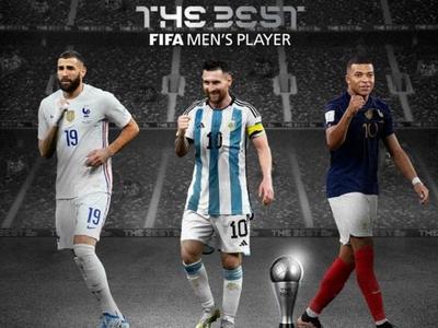 FIFA年度最佳球员候选：梅西、姆巴佩、本泽马入选