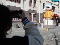 中山路的“大艺术家”们超可爱！你打卡了吗