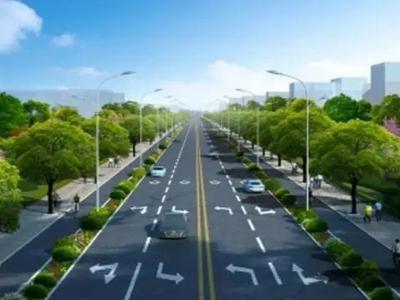 即墨中心城区这4条道路开工建设，计划10月完工通车