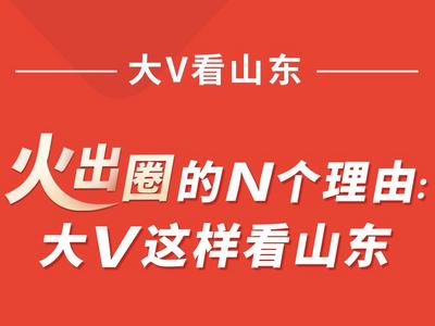 火出圈的N个理由：大V这样看山东