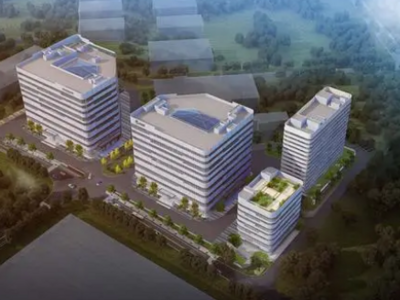 市北都市科技园项目封顶，明年上半年完工