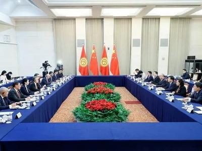 吉尔吉斯斯坦总统萨德尔·扎帕罗夫率高访团来鲁访问 林武周乃翔会见