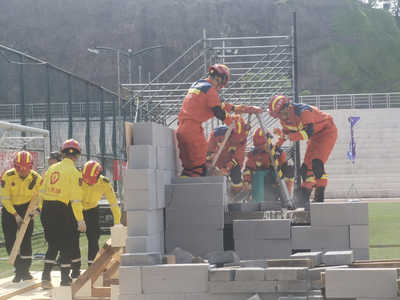 地震综合应急演练开练！市北防灾减灾周活动启幕