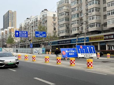 重庆路快速路工程迎来重要进展！雁山立交桥6日启动拆除封闭施工
