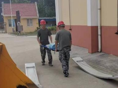 储备粮库出现埋人事故怎么办？青岛粮食流通行业安全生产事故应急实战演练给出答案