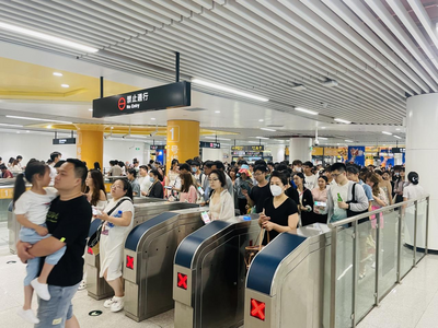 同比增幅达79%！端午假期，青岛地铁线网日均客流达140.96万人次