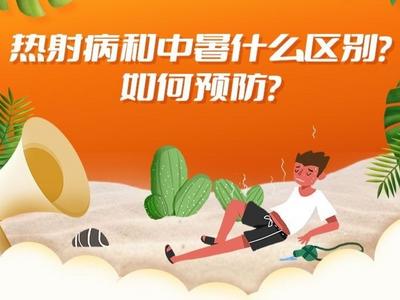 图说 | 热射病和中暑什么区别？如何预防？