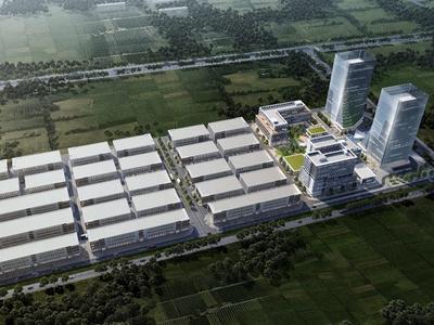 青北高科园二期双子楼计划年底竣工，打造双莱一体化产业聚集区