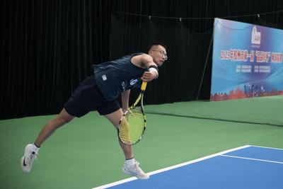 50余球手一决高下！胶州首次举办网球联赛