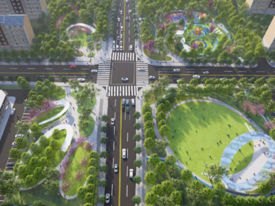 激活城市空间！青岛这处口袋公园将于10月底建成开放