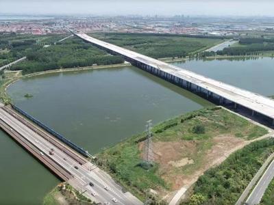 迎高温、保进度！青岛国道204大沽河桥梁工程“火”热推进，向年底通车冲刺