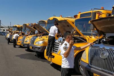 227辆校车“体检”，护航1.4万名学生安全