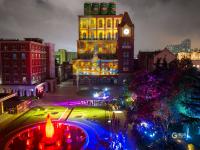 焕新消费场景，青岛啤酒街夜色醉人