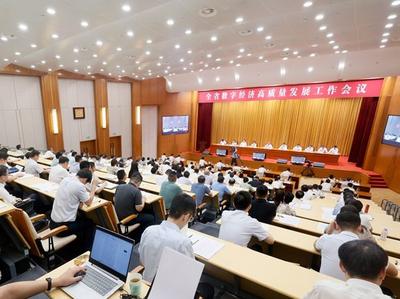 全省数字经济高质量发展工作会议召开
