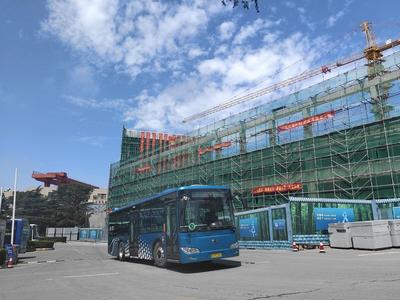 预计2024年4月底前竣工！黄岛轮渡公交枢纽站项目封顶