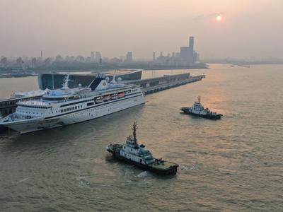 国内出境团队游首条国际邮轮航线启航