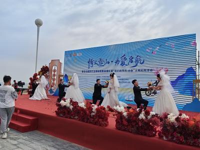 集体婚礼+农产品集市，丰收节即墨分会场这样开场