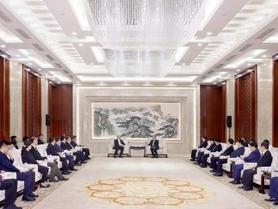 林武会见中国国民党副主席夏立言