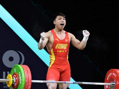 举重世锦赛谌利军包揽三金，接下来将征战杭州亚运会