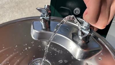 即墨首个免费景观饮水亭投入使用