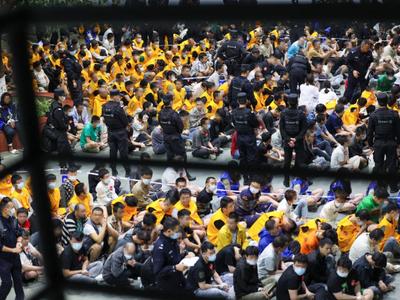 910名缅北电诈嫌疑人移交昆明警方