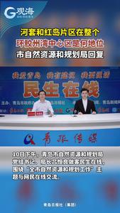 河套和红岛片区在整个环胶州湾中心区是何地位？市自然资源和规划局回复