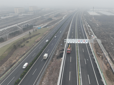 青兰高速改扩建工程主线通车，打造全厚式长寿命沥青路面高速公路