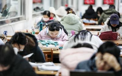 最后冲刺！考研学子全力备战