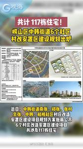 崂山区中韩街道6个社区村改安置区建设规划出炉