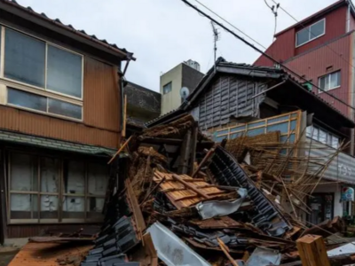 日本石川县能登地区地震已致64人死亡