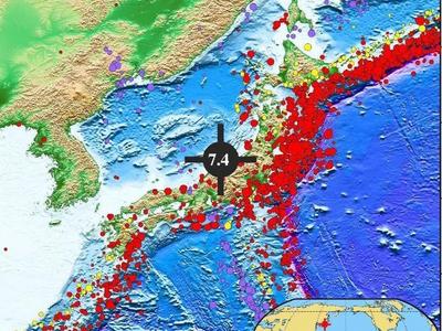 自然资源部海啸预警中心：日本近海强震不会对我国沿岸造成影响