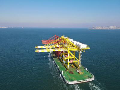 启航出境！黄岛出入境边防检查站全力服务驻港企业“一带一路”工程项目高效通关