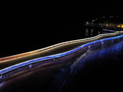 就在今晚！小麦岛又添夜景打卡地，先睹为快