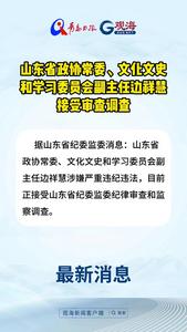 山东省政协常委、文化文史和学习委员会副主任边祥慧接受审查调查