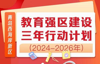 实施星光岛片区教育登峰计划，西海岸新区发布教育强区、体育强区建设三年行动计划