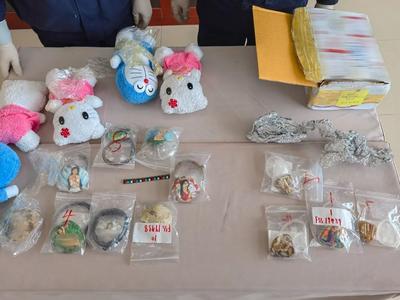 海关查获人体组织制品玩具：为人骨等人体组织成分制成