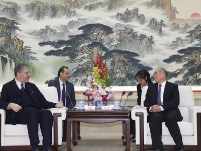 林武会见意大利驻华大使安博思  
